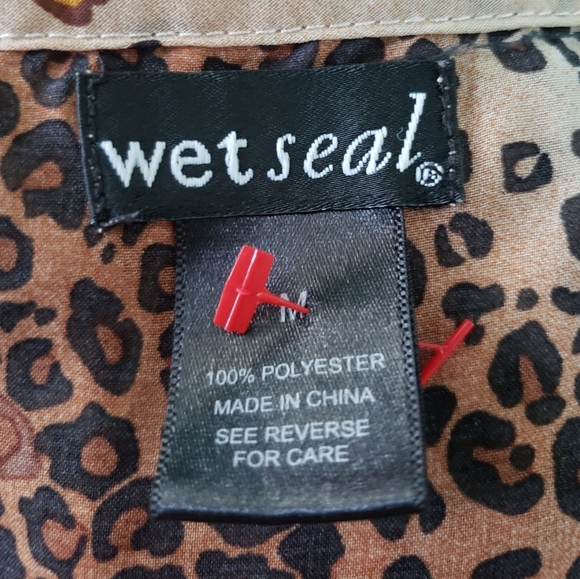 Wet Seal | Leopard Print Mini Dress - Picture 6 of 6